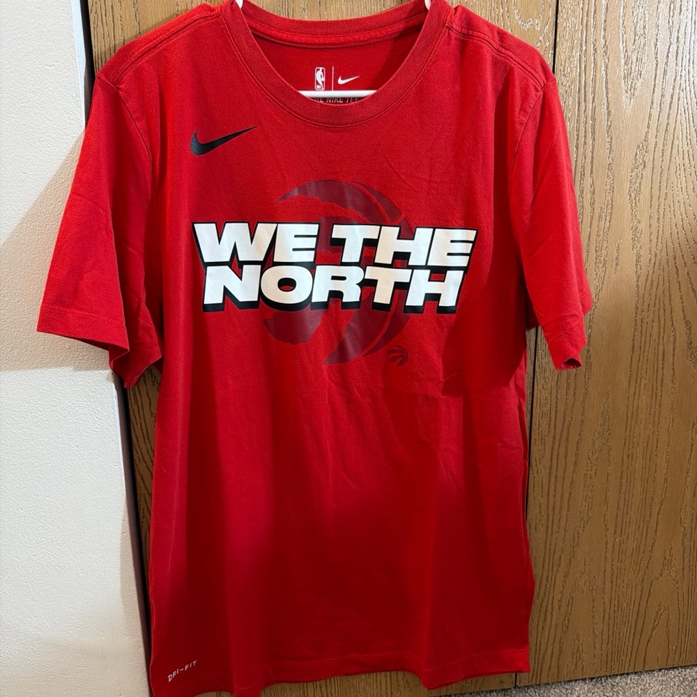 Nike Red Toronto Raptors We The North Dri-Fit T-Shirt